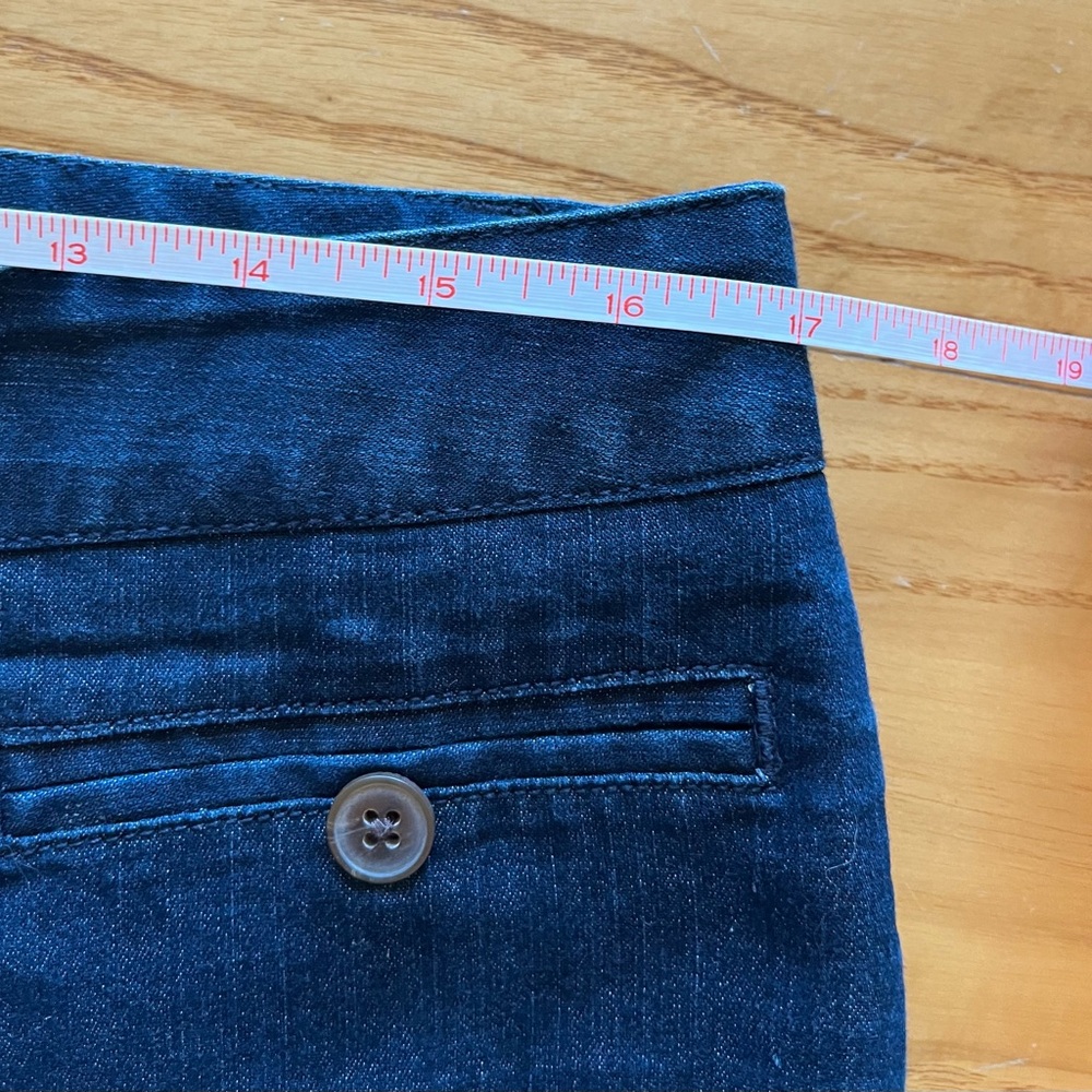 Women's denim Blue capris Cato size 12 - Picture 6 of 8